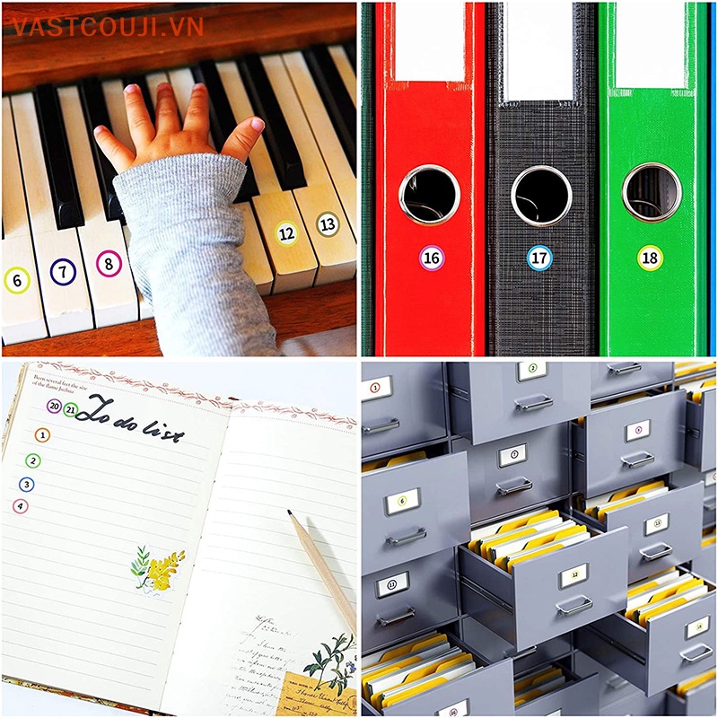 Set 10 Tờ / 1in Giấy Dán Đánh Bóng Móng Tay Tự Dính