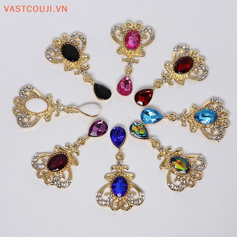 Nút Acrylic Hình Bướm Đính Đá Dùng Làm Trang Sức DIY