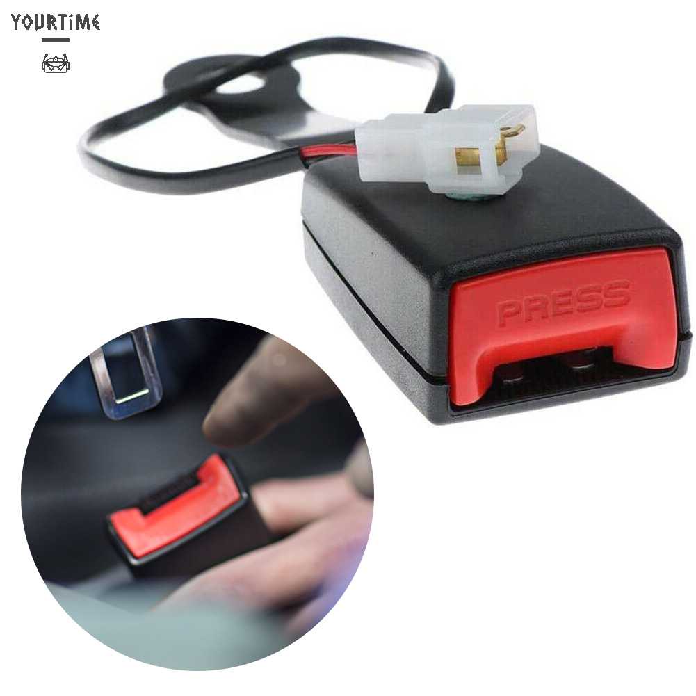 Chốt Khóa Dây An Toàn Xe Hơi Kèm Dây Cáp Cảnh Báo Tiện Dụng