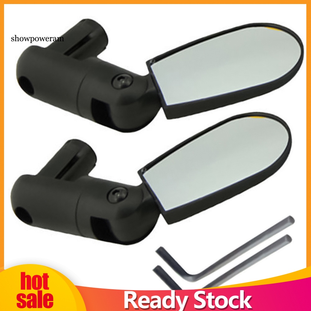 Bộ 2 Gương Chiếu Hậu Gắn Tay Lái Xe Đạp Leo Núi Tùy Chỉnh Tiện Dụng
