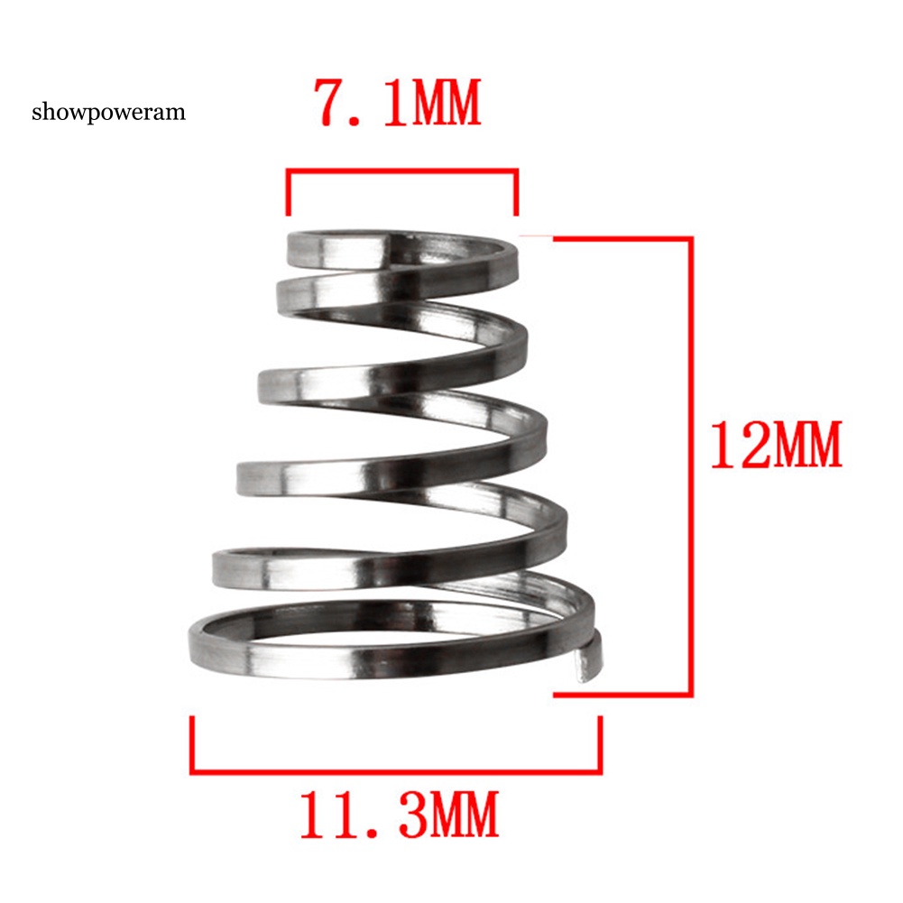 Set 4 Lò Xo Bằng Thép Không Gỉ Tháo Gỡ Nhanh Cho Xe Đạp Leo Núi