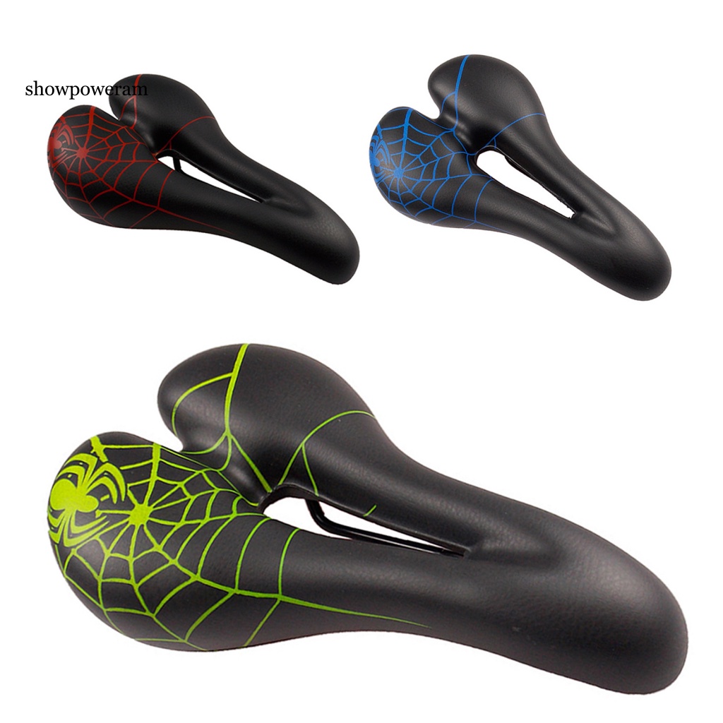 Yên Xe Đạp Leo Núi SPM Họa Tiết Lưới Nhện Rỗng Chống Sốc