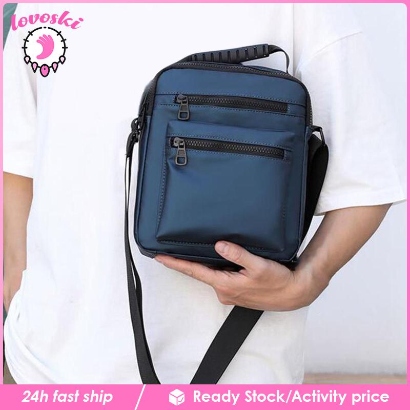[Lovoski] Túi Đeo Chéo Vai Đi Bộ Đường Dài Hàng Ngày Dành Cho Nam