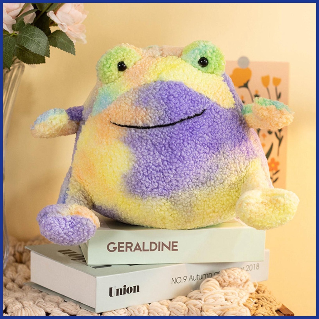 Ếch Nhồi Bông 30cm Mềm Mại Nhiều Màu Sắc Dễ Thương Cho Bé