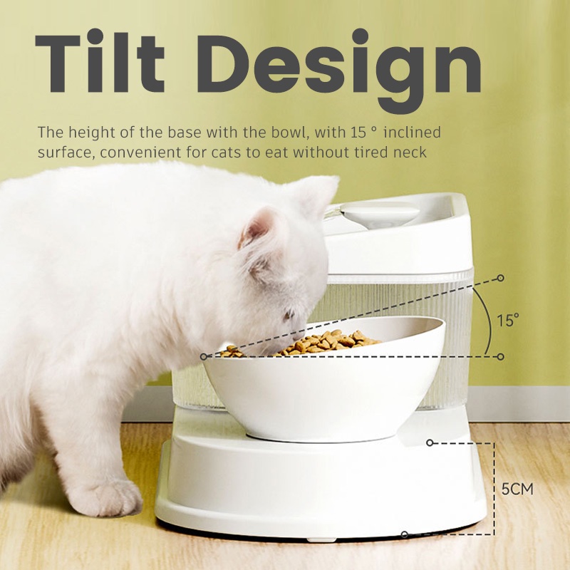 HamshMoc Đài Phun Nước Tự Động Thông Minh Cho Mèo Cưng