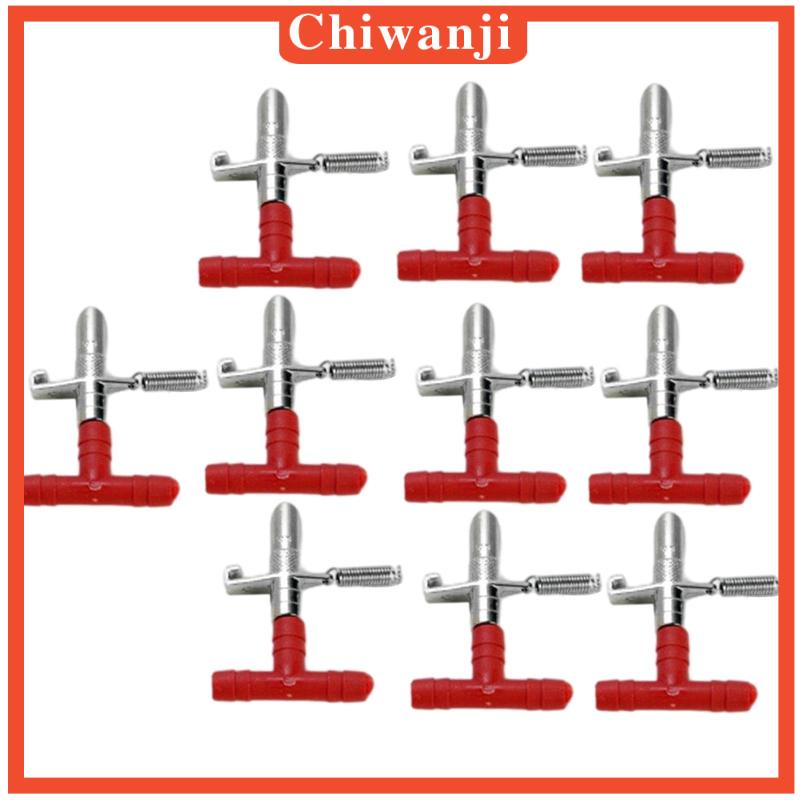 [Chiwanji] Set 10 Dụng Cụ Cho Máy Cho Thức Ăn Tự Động Rodent Guinea