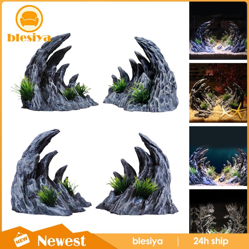 Đá Mô Phỏng Trang Trí Bể Cá [Blesiya] [Blesiya]