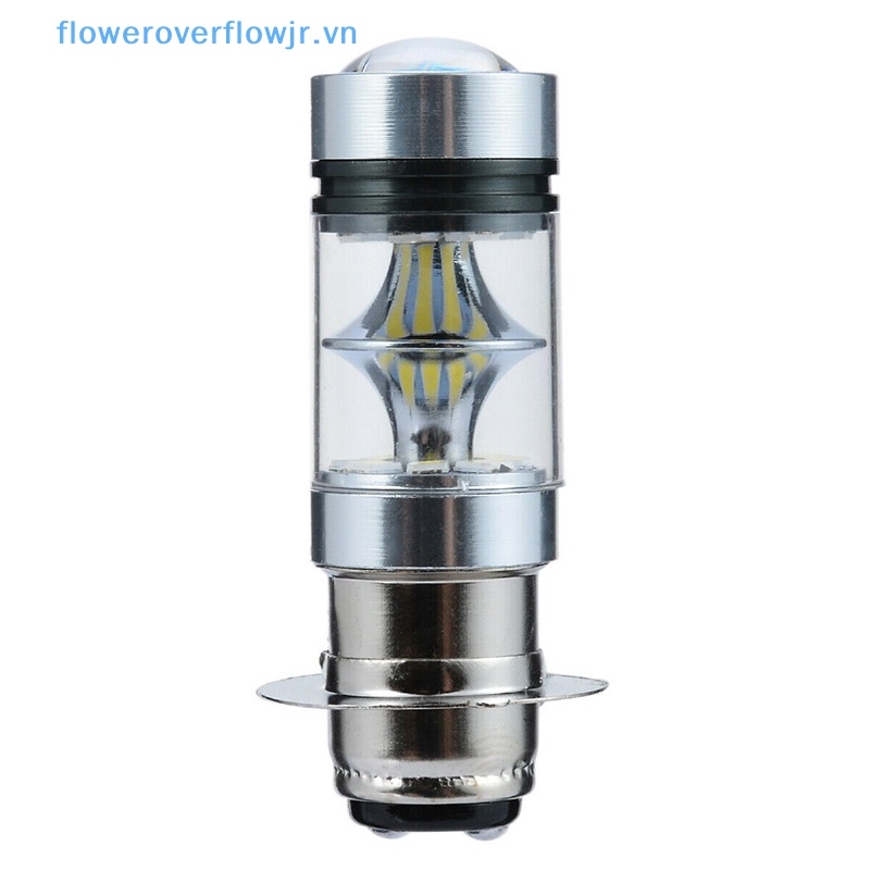 Bóng Đèn Pha LED DRL BA20D H6 2323 20SMD 100W Cho Xe Máy