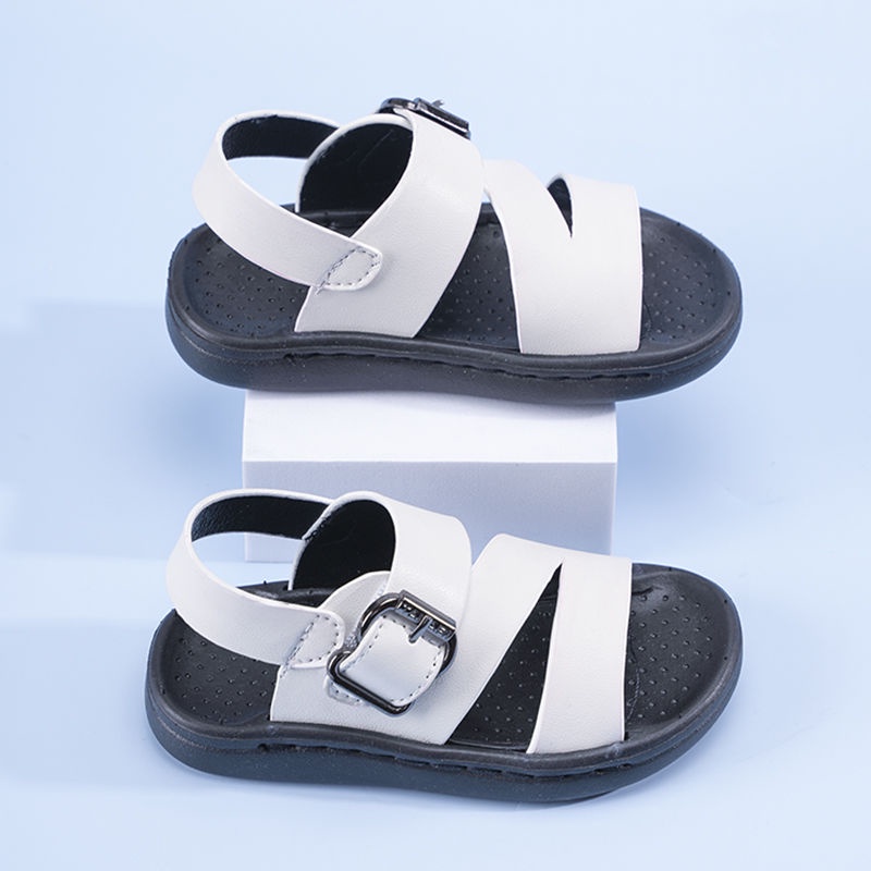 Giày Sandal Da Bò Handmade Thời Trang Mùa Hè Cho Bé Trai
