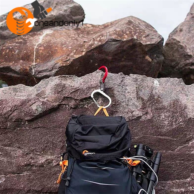 Móc Kẹp Chữ D Bằng Hợp Kim Nhôm Đa Năng Tiện Dụng Cho Hoạt Động Ngoài Trời