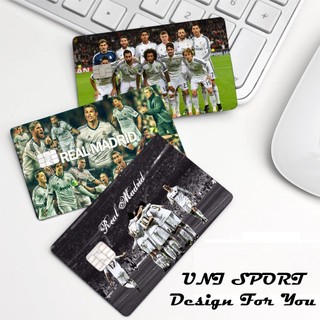 Miếng Dán thẻ ATM hình CLB Real Madrid (Sticker/Miếng dán Thẻ Ngân Hàng, Tín dụng)