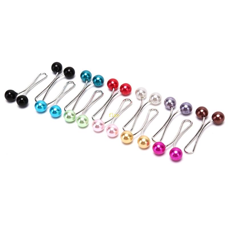 Set 12 Kẹp Inox Nhiều Màu Thời Trang Cho Phụ Nữ Hồi Giáo