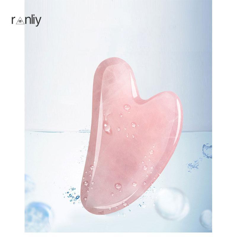 Ranliy💗Đá Guasha massage mặt Cao Cấp