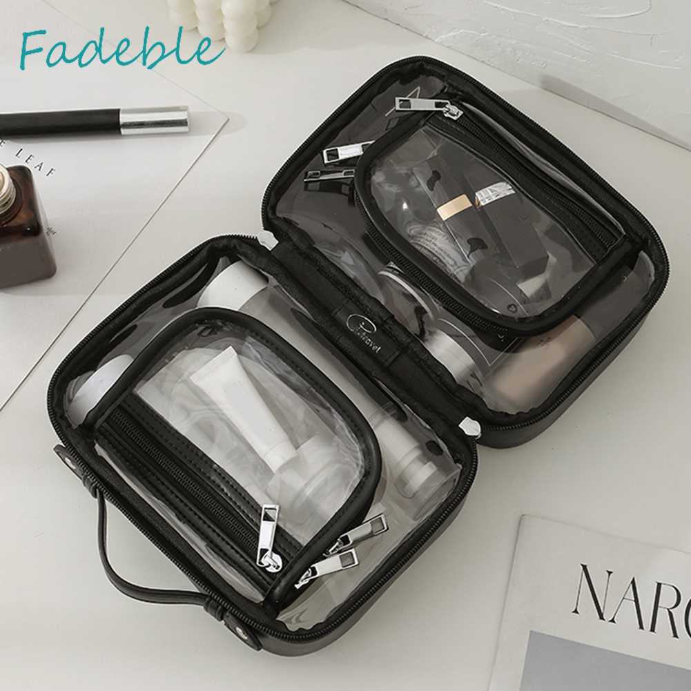 Túi Đựng Mỹ Phẩm Hai Lớp Chống Thấm Nước Sức Chứa Lớn Tiện Lợi Dễ Sử Dụng