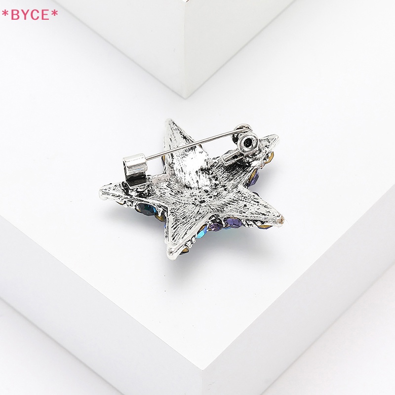 Ghim Cài Áo Hình Ngôi Sao Năm Cánh Đính Đá Thời Trang Cho Nữ Mới