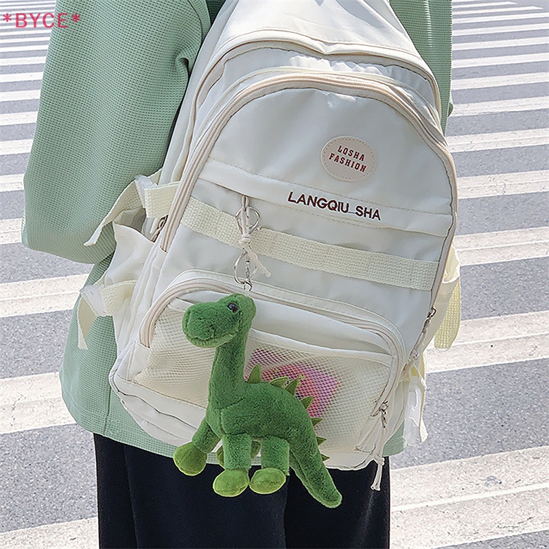 Móc Chìa Khóa Hình Khủng Long Nhồi Bông Mềm Mại Dễ Thương Mới