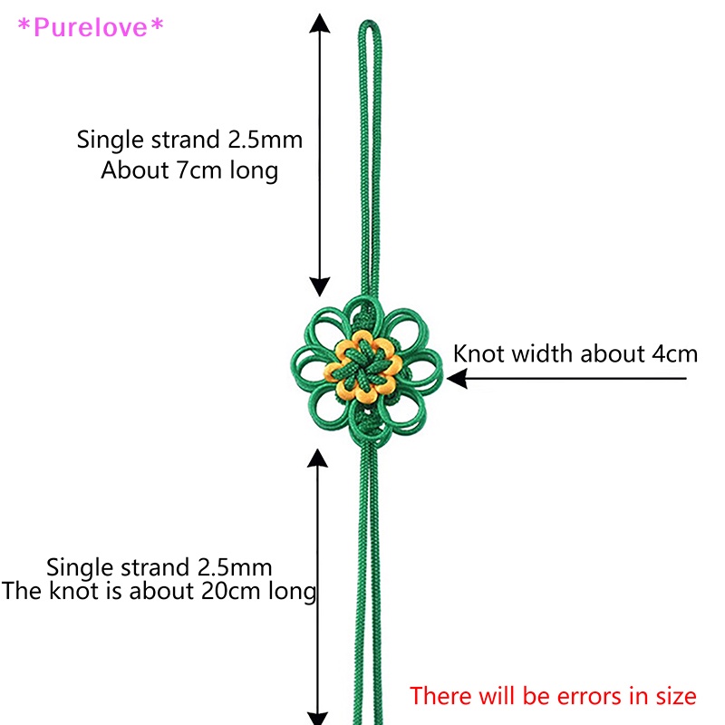 Set 2 Mặt Dây Chuyền Thắt Nút Kiểu Trung Hoa Độc Đáo Mới