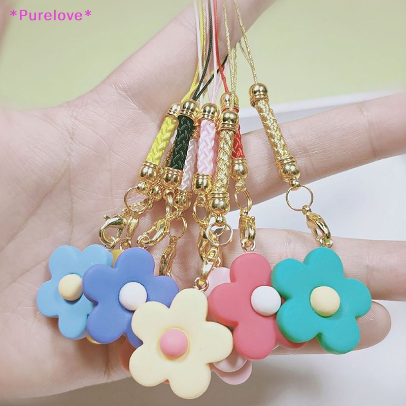 1 Móc Khóa Hình Bông Hoa Dễ Thương Dành Cho Nữ Mới