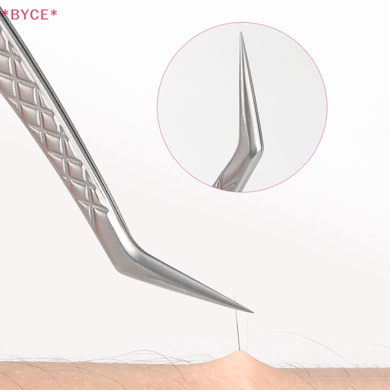 Nhíp Gắp Lông Mi Giả Bằng Thép Không Gỉ Tiện Dụng Mới
