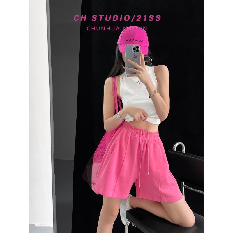 COZOK Quần Short Thể Thao Lưng Thun Rút Dây Dáng Rộng Thời Trang