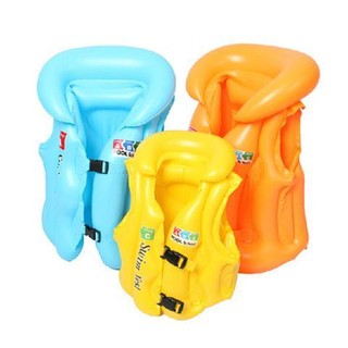 Áo phao bơi bơm hơi dày dặn dành cho bé 3-6 tuổi