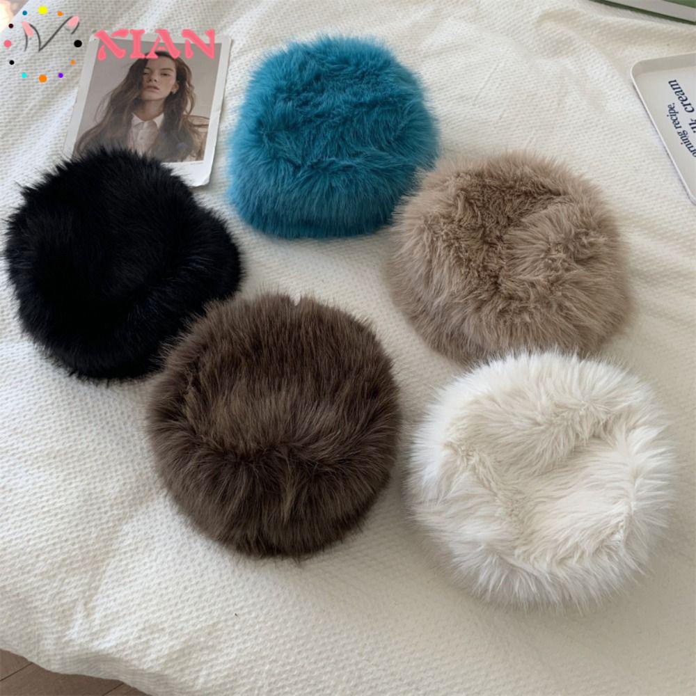 Mũ Lông Dày Dặn Giữ Ấm Thiết Kế Mới Thời Trang Dành Cho Mùa Thu Đông