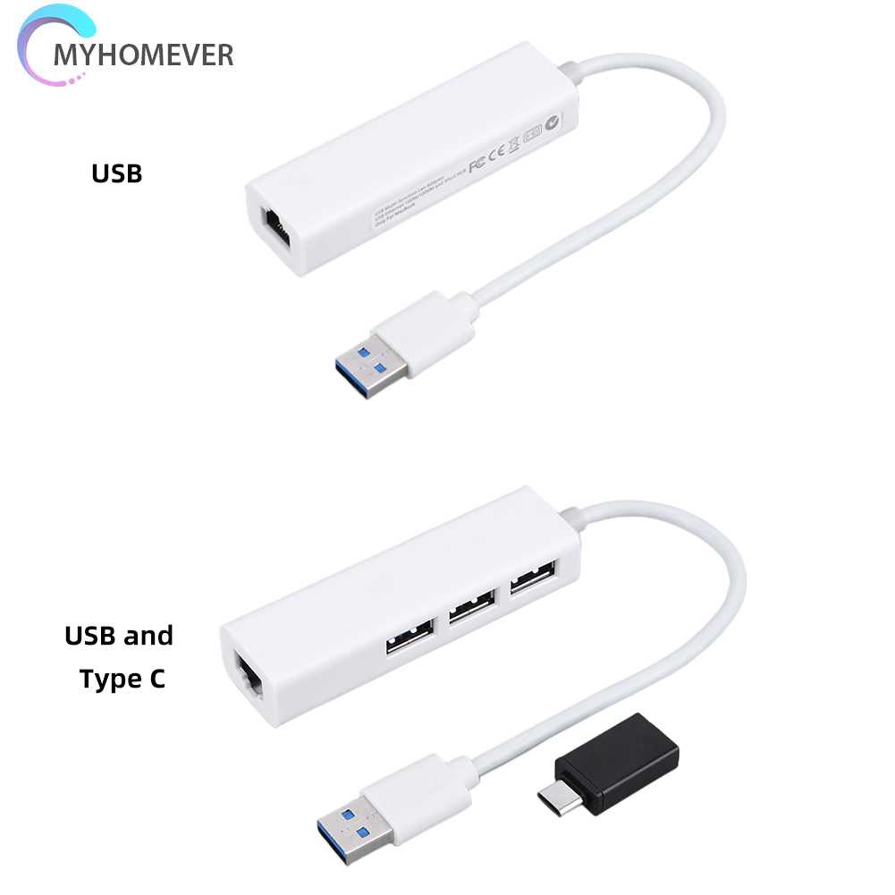 Bộ Chuyển Đổi Với Phích Cắm Mạng 1000MBPs Cho Máy Tính iOS Mac Android