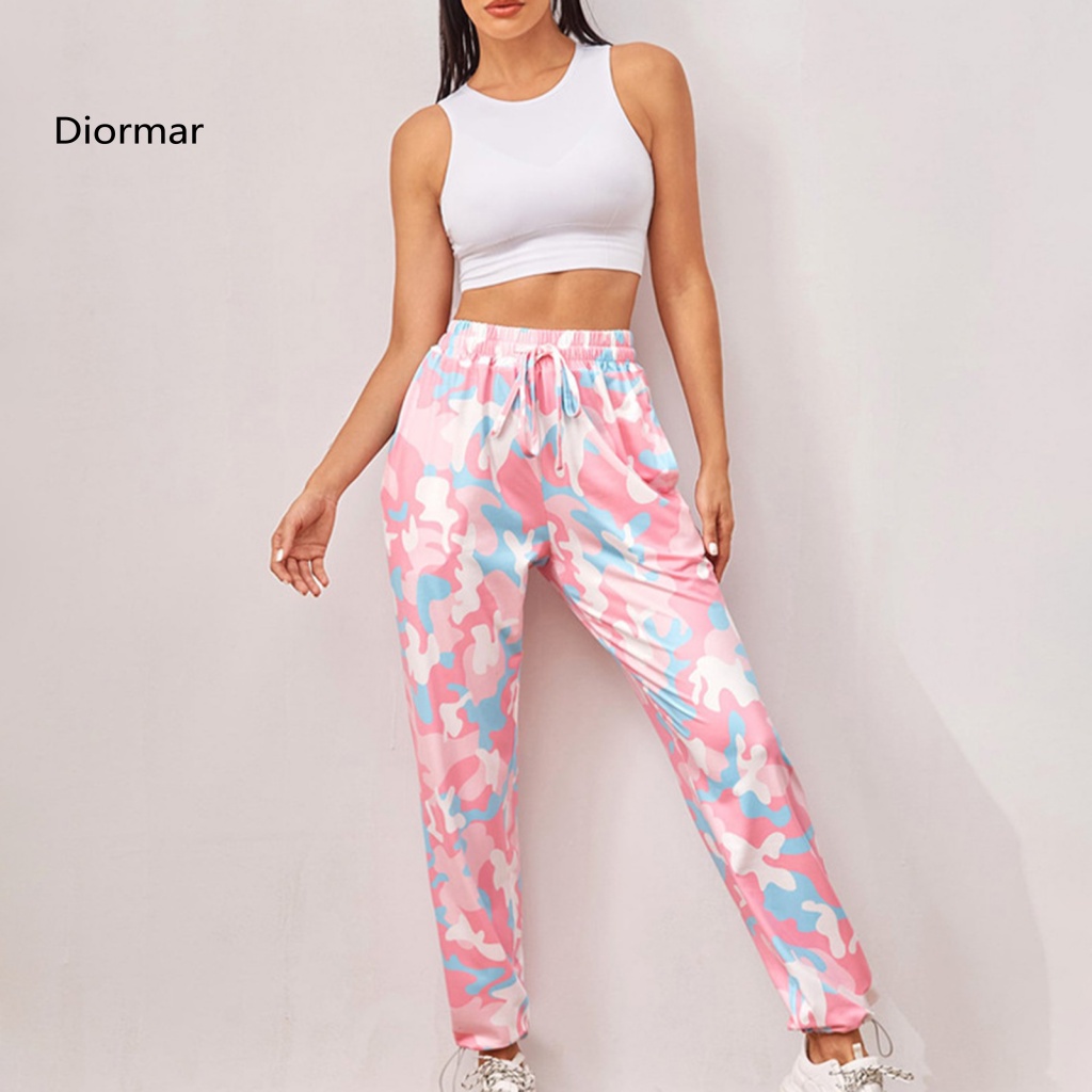 Quần Thể Thao Dây Rút In Họa Tiết Thời Trang Năng Động