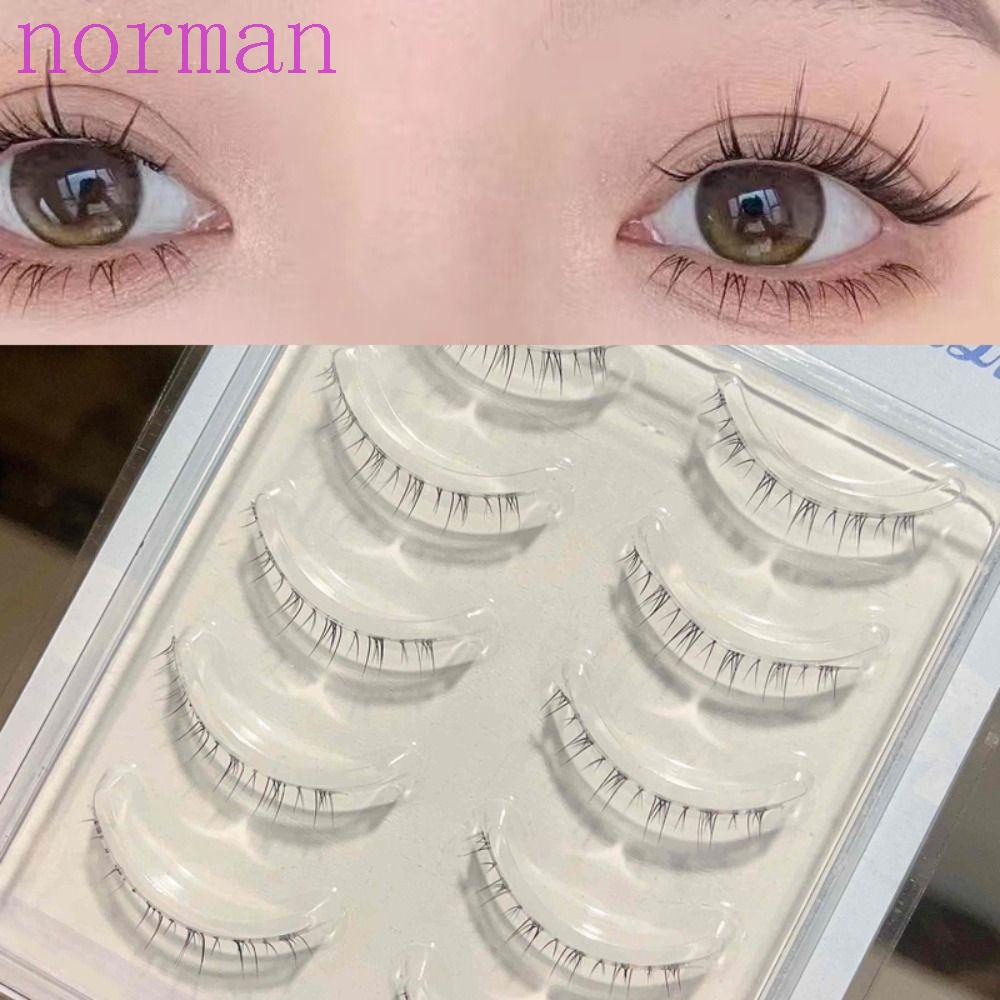 Norman Lông Mi Giả Siêu Mỏng Mềm Mại Theo Phong Cách Hàn Quốc