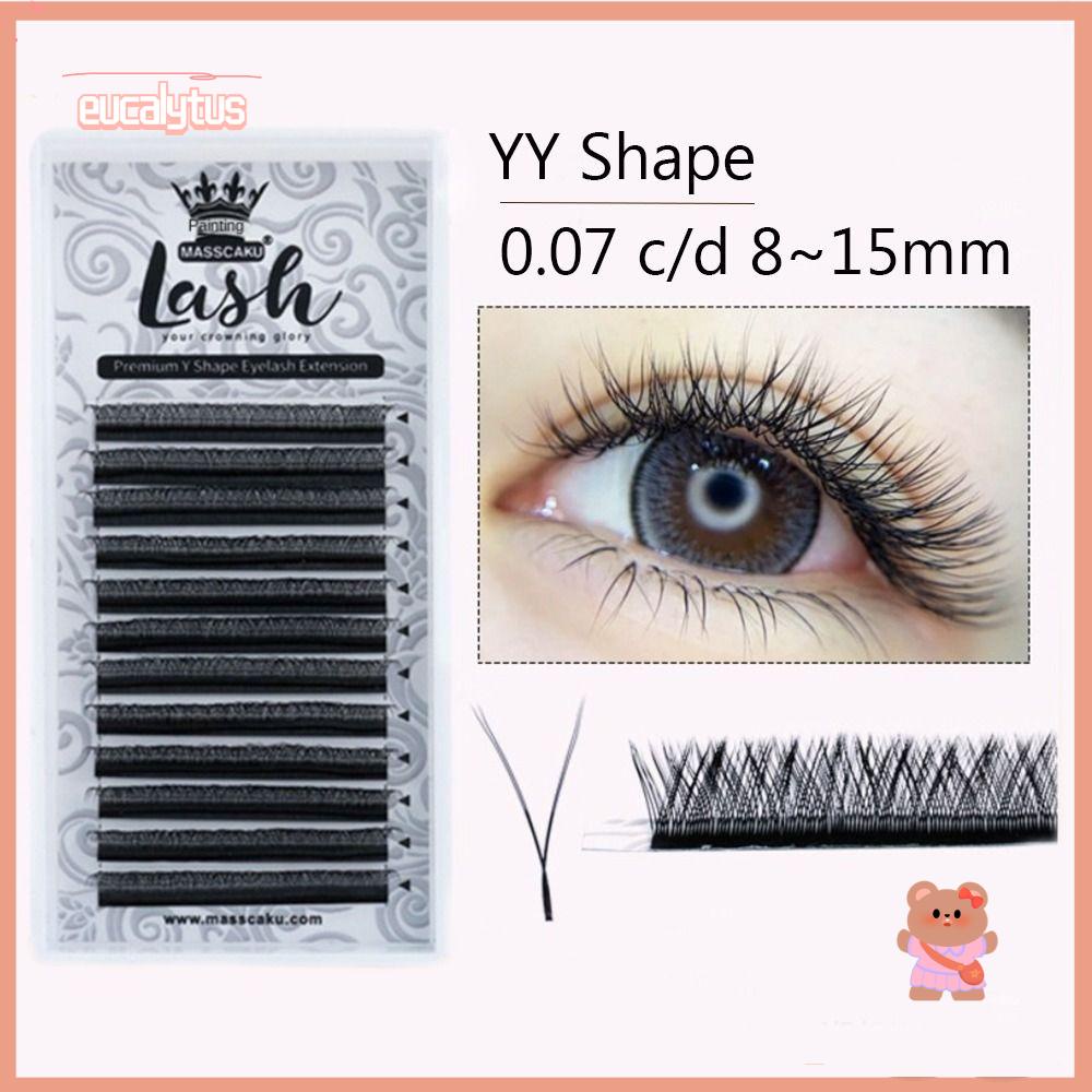Hộp Lông Mi Giả 12 Hàng Dày Mềm Mại Tự Nhiên 0.07