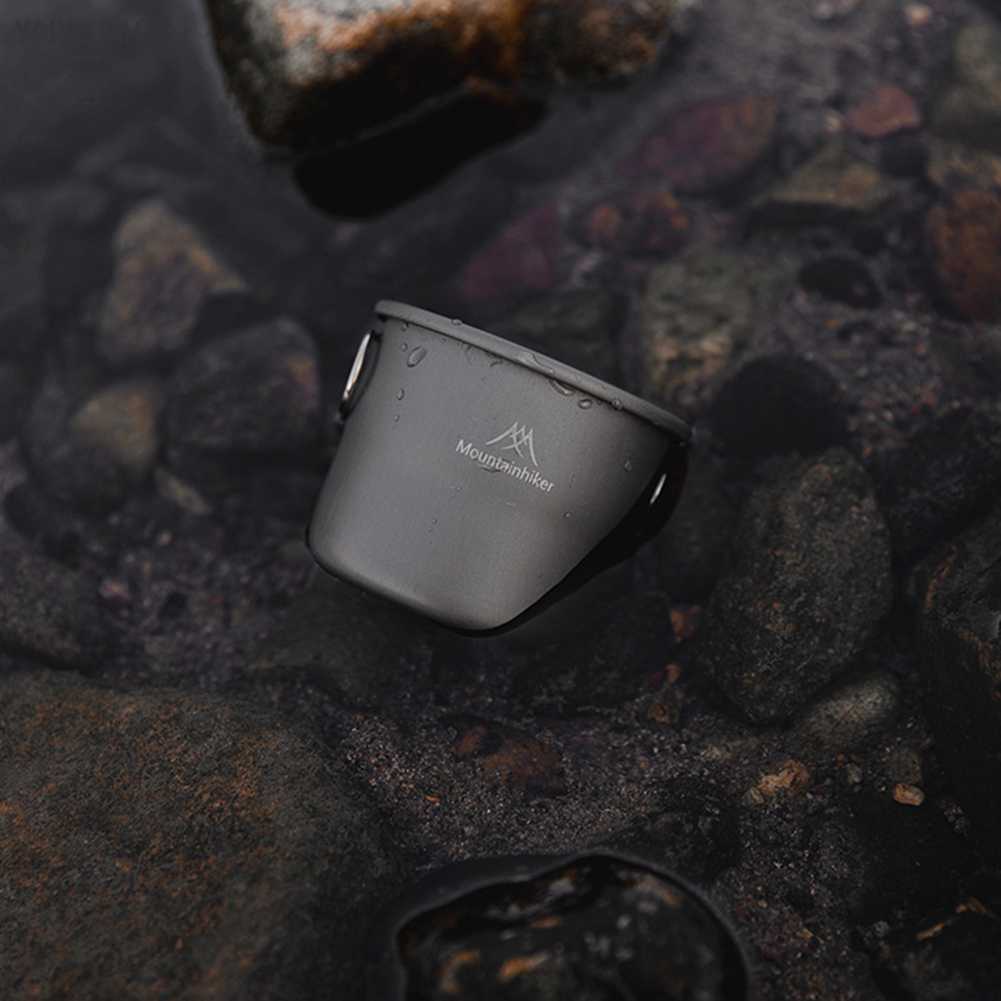 Cốc Uống Nước Có Tay Cầm Có Thể Gập Lại Tiện Dụng Mang Theo Du Lịch Dã Ngoại