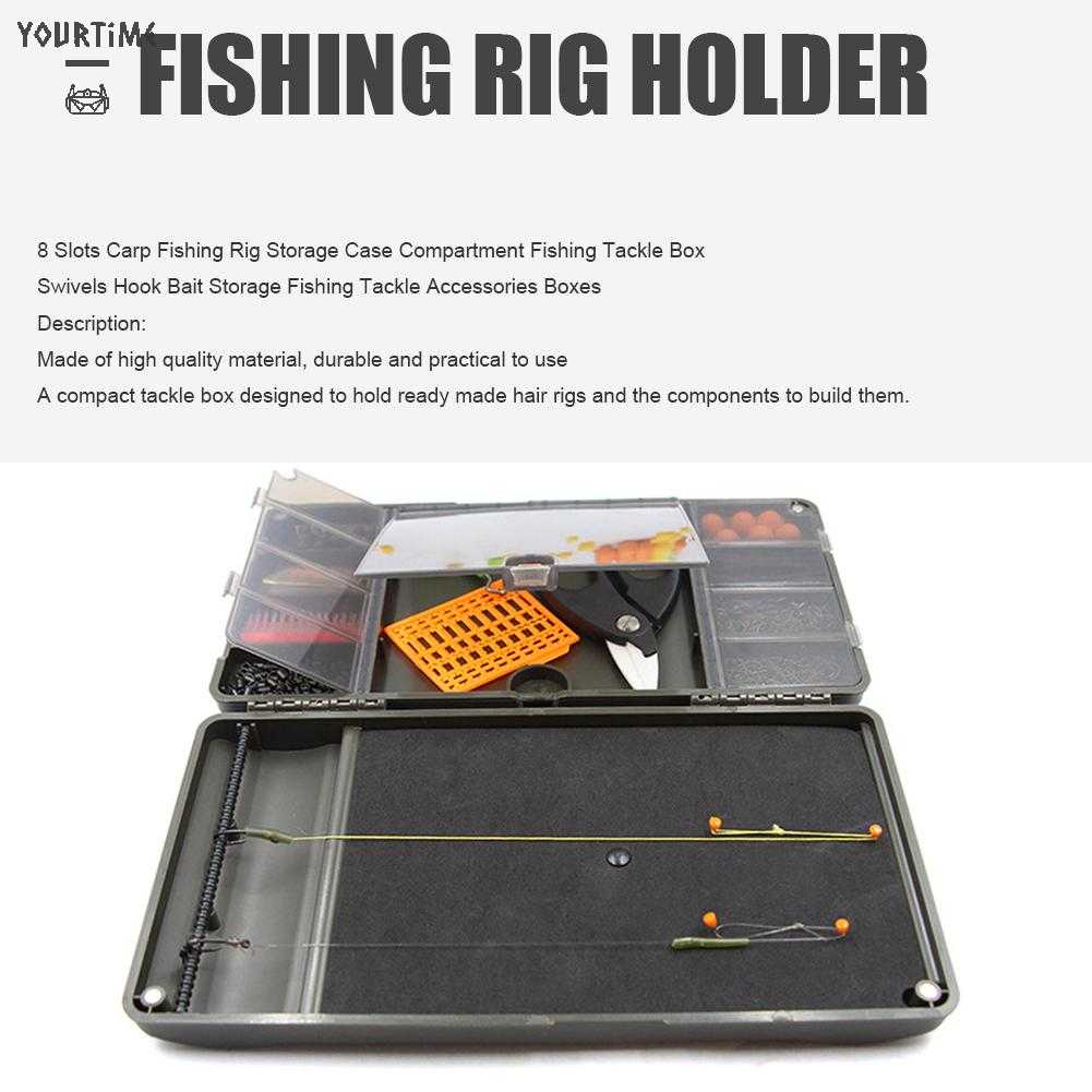 Hộp Đựng Phụ Kiện Câu Cá 8 Ngăn Tiện Lợi