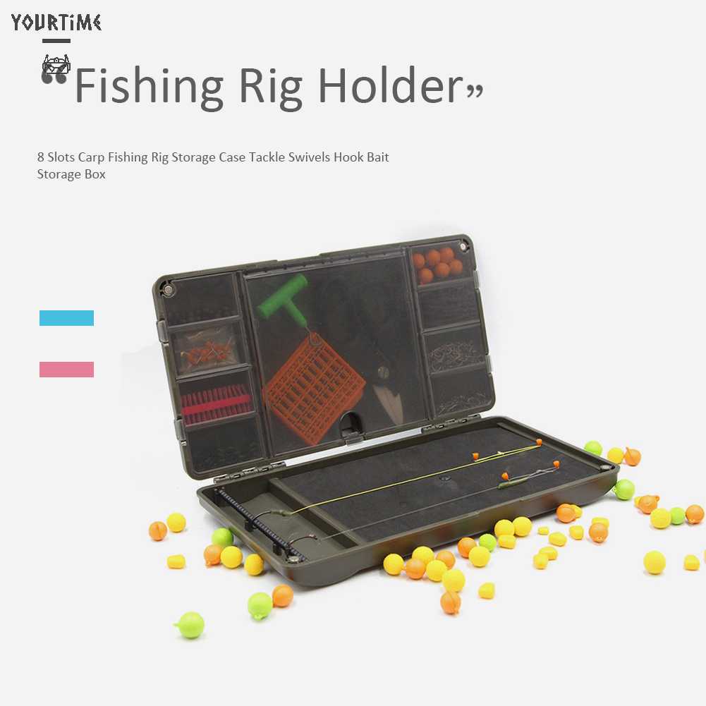 Hộp Đựng Phụ Kiện Câu Cá 8 Ngăn Tiện Lợi
