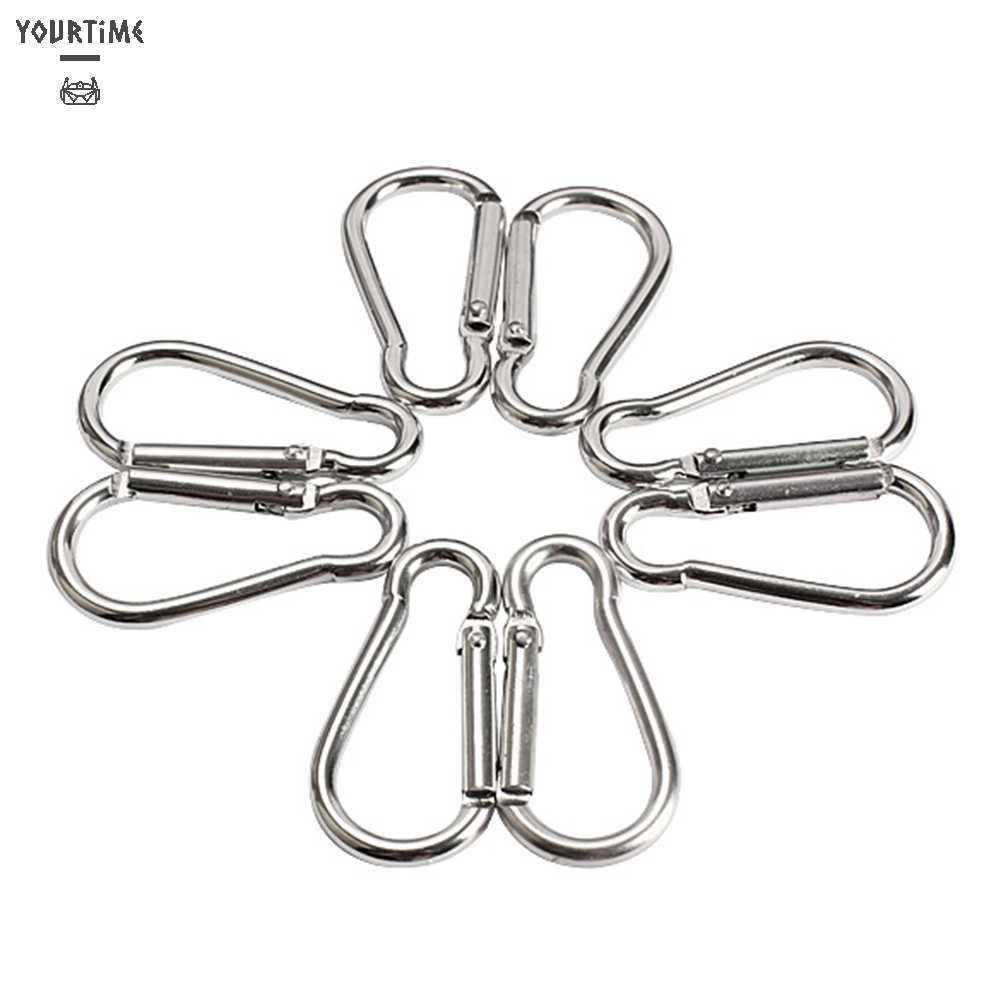 Set 20 Móc Khóa Carabiner Tháo Lắp Nhanh Cho Hoạt Động Ngoài Trời