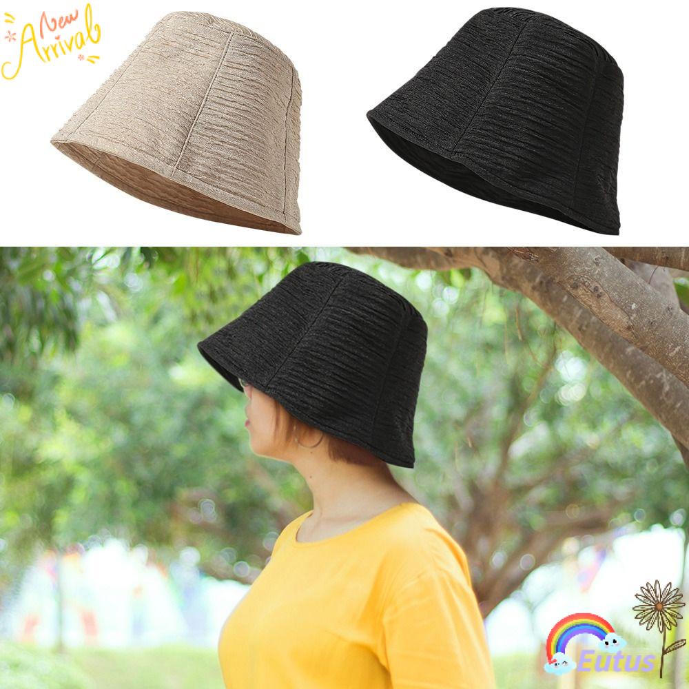 Mũ Tai Bèo Chống Nắng Màu Sắc Đơn Giản Thời Trang Cho Nữ