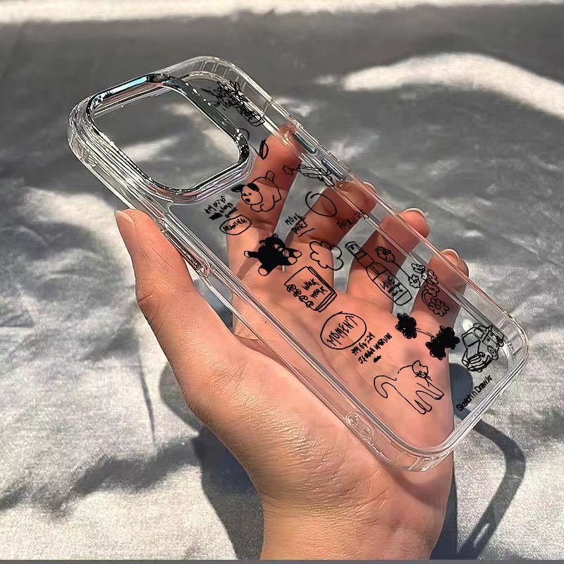 ✅Ốp Điện Thoại Mềm Chống Sốc Họa Tiết Hoạt Hình Cho Iphone 11iPhone12 7In plus8 14pro 13max