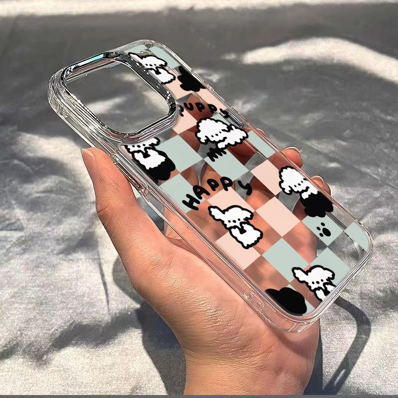 ✅Ốp Điện Thoại Dẻo Họa Tiết Chú Chó Dễ Thương Chống Sốc Cho Iphone12 8iPhone12 xsmax13ins plus11 Play 7 Apple 14pro