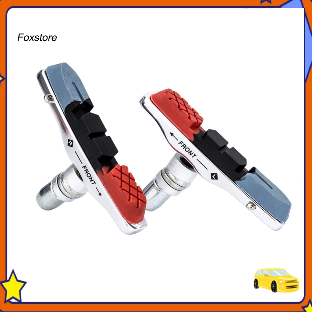 1 Cặp Má Phanh Xe Đạp Chống Biến Dạng Dạng Khối Chất Lượng Cao