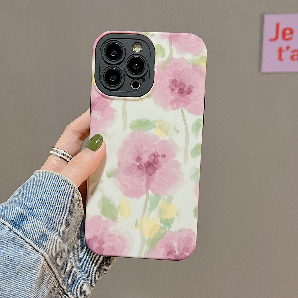 Ốp Điện Thoại PC Cứng Chống Sốc In Hình Tranh Sơn Dầu Cho iPhone 11 13 12 14 Pro Max