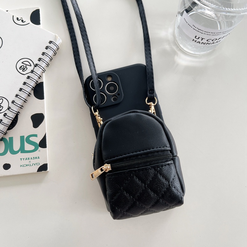 Ốp Điện Thoại Da Mềm Hình Túi Blackpink Cho IPhone 14 Plus 13 Mini 12 Pro Max 11 X Xs Max Xr 5 5s 6 6s 7 8 Plus Se 2020