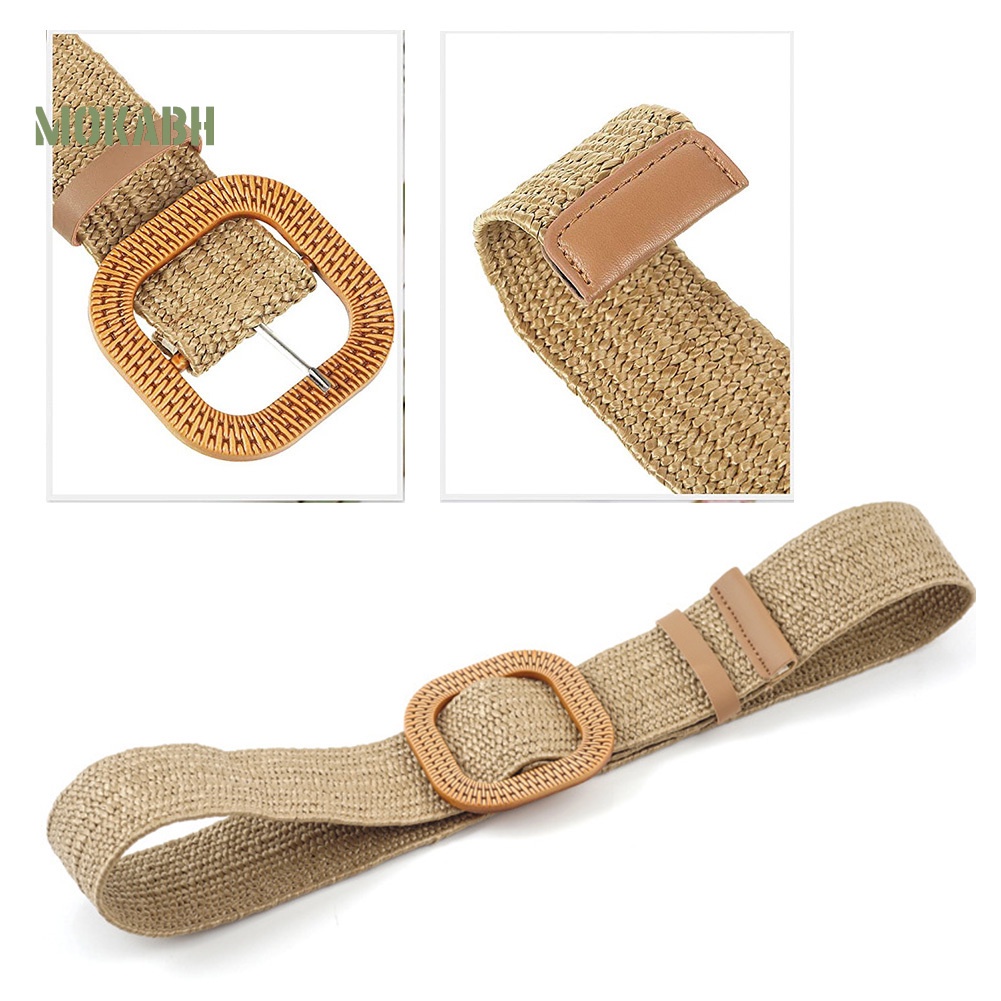 Thắt Lưng Dây Bện Phong Cách Bohemian Cổ Điển Mùa Hè Cho Nữ