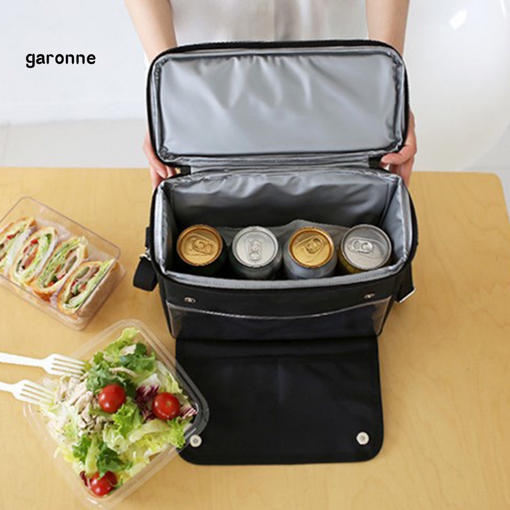 Túi Đựng Đồ Bằng Vải Oxford Cách Nhiệt Đa Năng Có Khóa Kéo Cho Xe Hơi