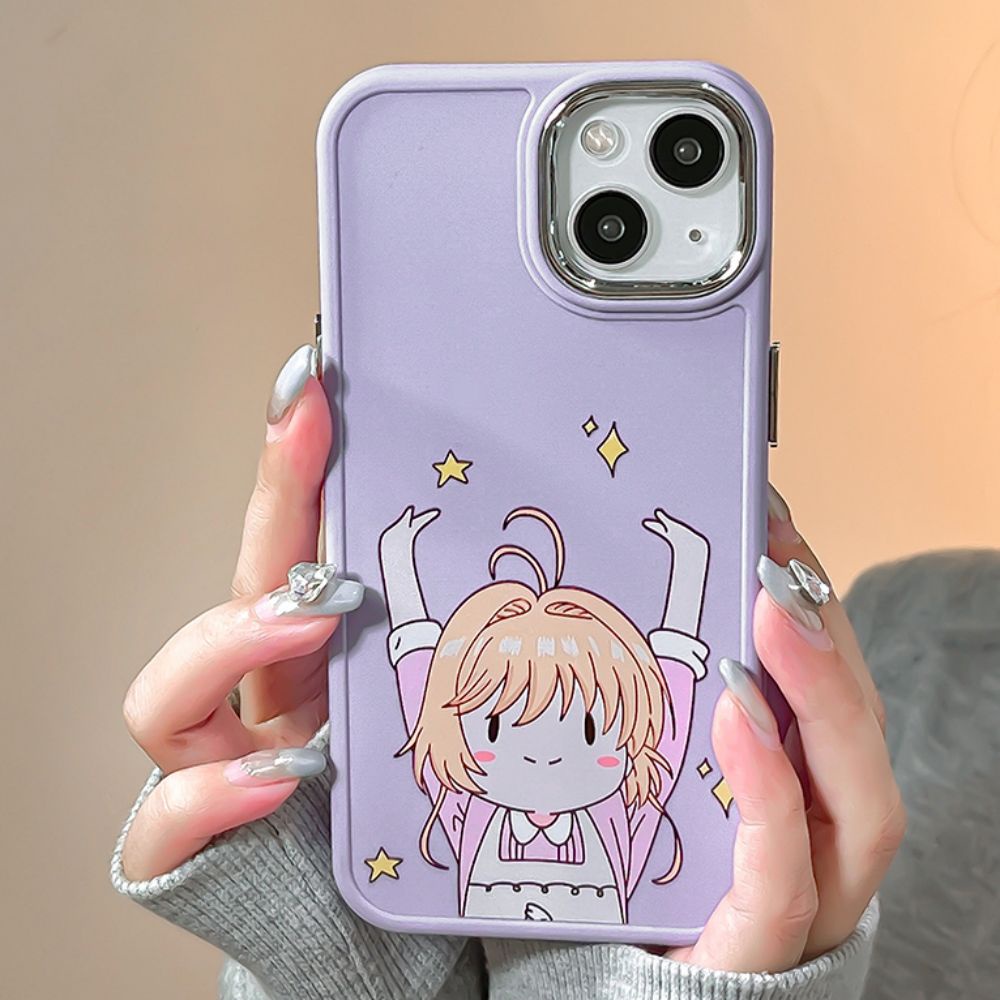 Ốp Điện Thoại TPU Mềm Chống Sốc In Hình Thỏ Hoạt Hình Dễ Thương Cho IPhone 11 14 13 12 Pro Max