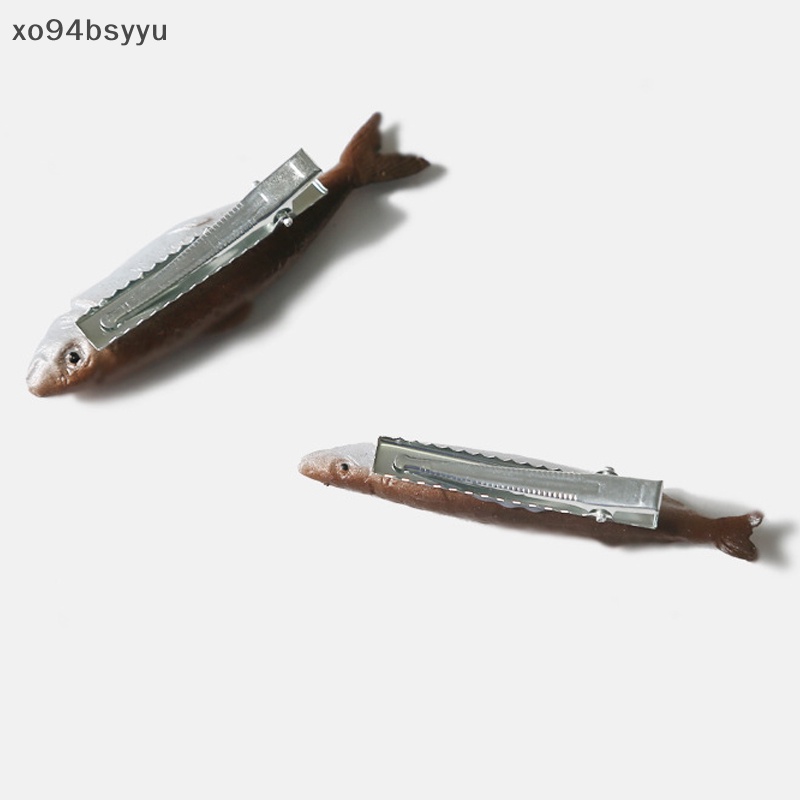 1 Kẹp Tóc Hình Cá Ướp Muối Ngộ Nghĩnh Xo94Bsyu