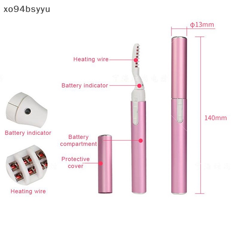 Dụng Cụ Uốn Cong Lông Mi Bằng Nhiệt Xo94Bsyu Sạc Lại Được Nhanh Chóng Tiện Lợi