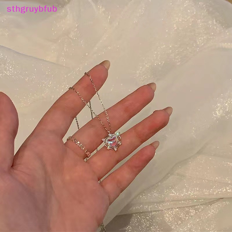 Vòng cổ Mặt Trái Tim Đính Đá Phong Cách Vintage