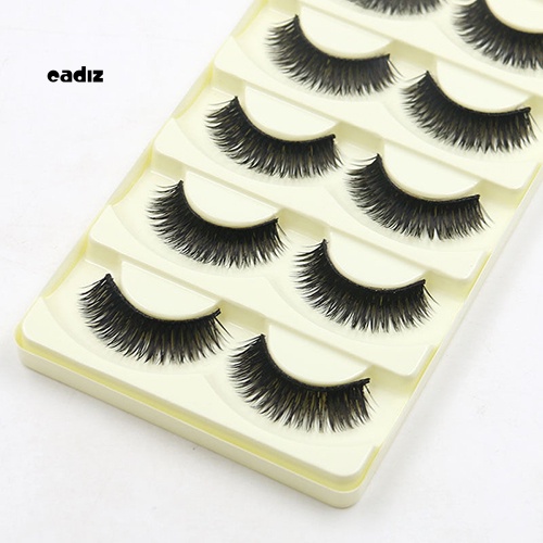 Bộ 5 Cặp Lông Mi Giả Mềm Mại Và Dày