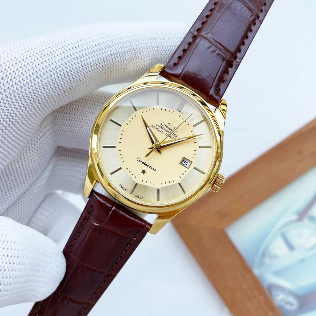 Đồng Hồ Nam Dây Da Phong Cách Vintage
