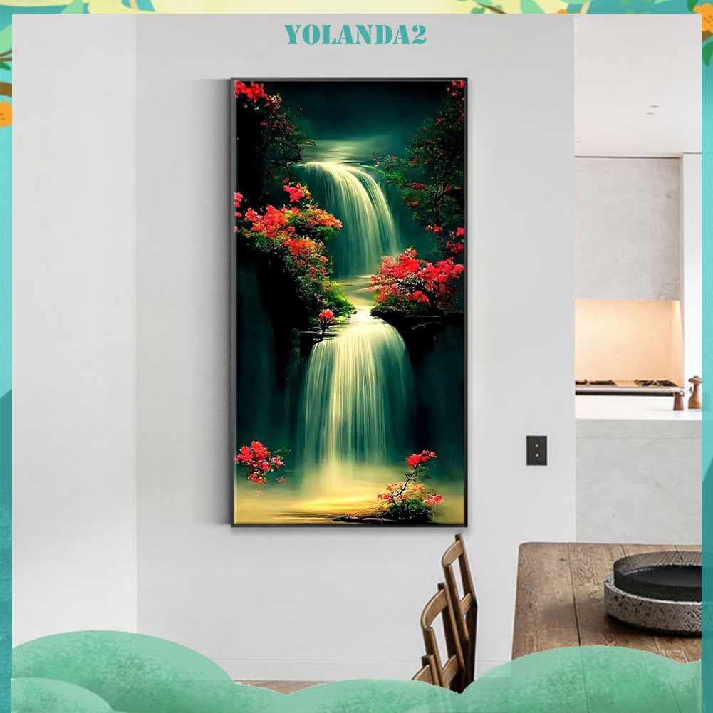 Tranh Đính Đá Kim Cương Toàn Bộ 5D DIY Hình Vẽ Phong Cảnh Trang Trí Nhà Cửa