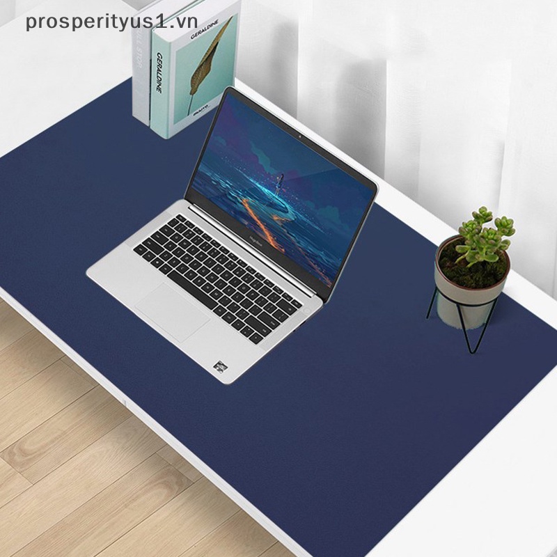 [prosperityus1] Thảm Da Lộn Hai Mặt Cỡ Lớn Lót Chuột Chơi Game Cầm Tay Chống Nước